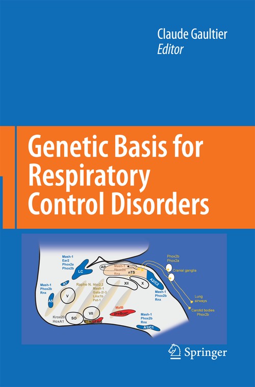Genetic Basis for Respiratory Control Disorders by Claude Gaultier ISBN 9781489988928