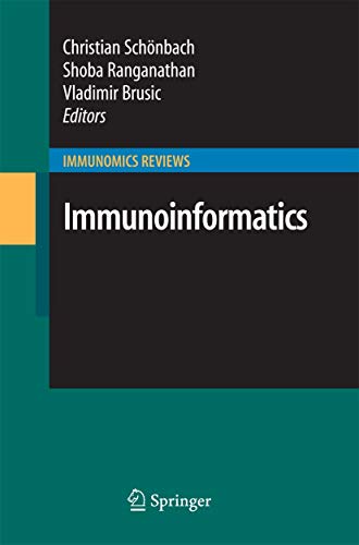 Immunoinformatics by Shoba Ranganathan ISBN 9781489997838