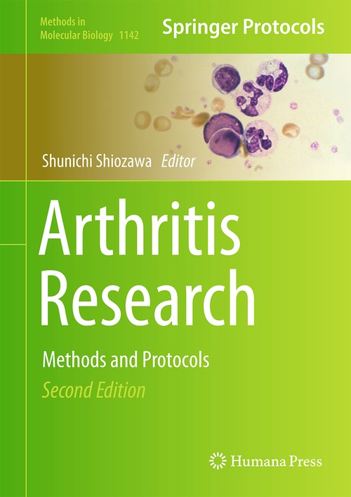 Arthritis Research by Shunichi Shiozawa ISBN 9781493904037