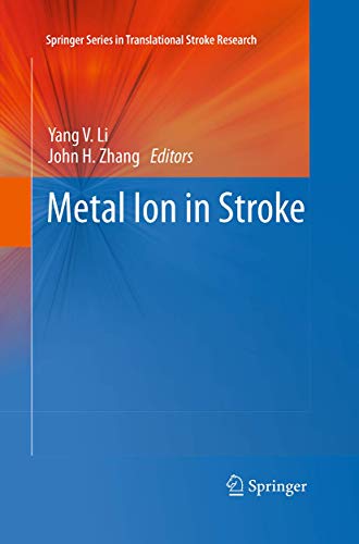 Metal Ion in Stroke by Yang V Li ISBN 9781493941490