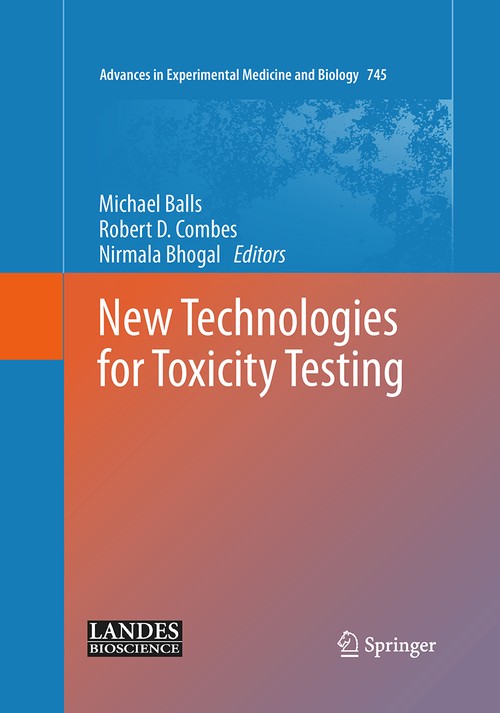 New Technologies for Toxicity Testing by Michael Balls ISBN 9781493944194