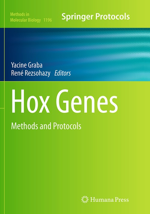 Hox Genes by Yacine Graba ISBN 9781493946662