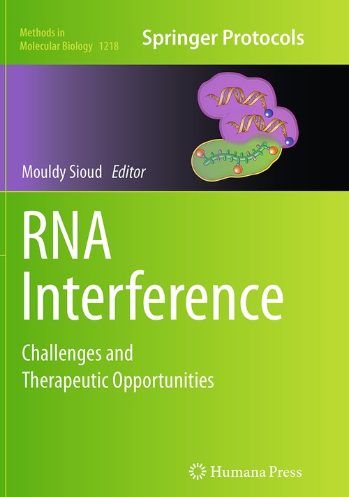 RNA Interference by Mouldy Sioud 9781493948918