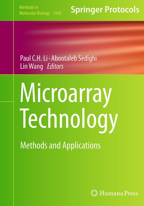 Microarray Technology by Paul Ch Li ISBN 9781493949076