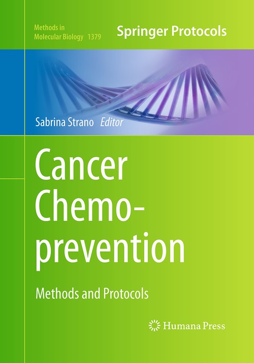 Cancer Chemoprevention by Sabrina Strano ISBN 9781493949243