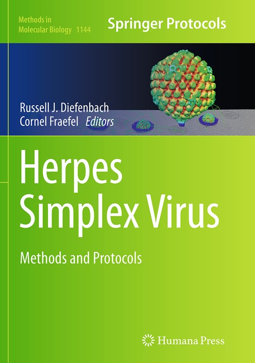 Herpes Simplex Virus by Russell J Diefenbach ISBN 9781493954070