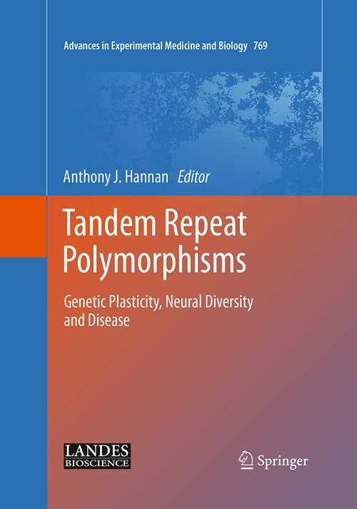 Tandem Repeat Polymorphisms by Anthony J Hannan ISBN 9781493954483