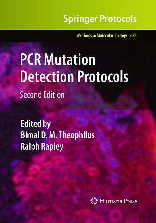 PCR Mutation Detection Protocols by Bimal Dm Theophilus ISBN 9781493956296