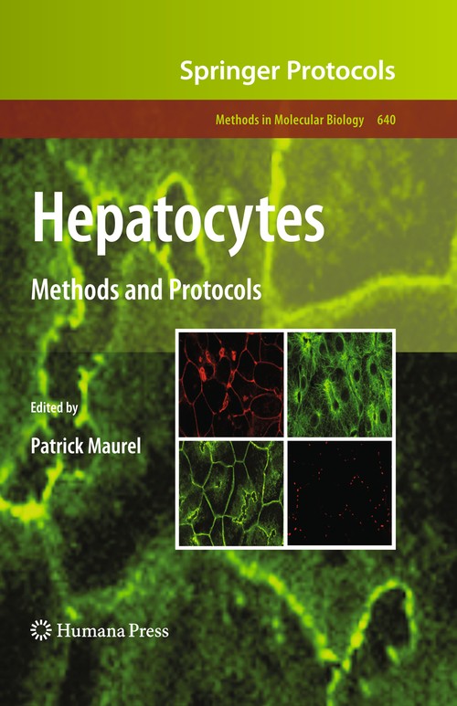 Hepatocytes by Patrick Maurel ISBN 9781493957163
