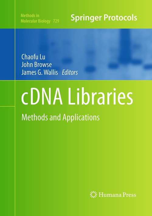 cDNA Libraries by Chaofu Lu ISBN 9781493957965