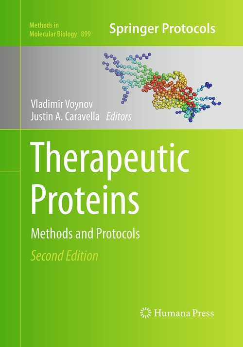 Therapeutic Proteins by Vladimir Voynov 9781493959495
