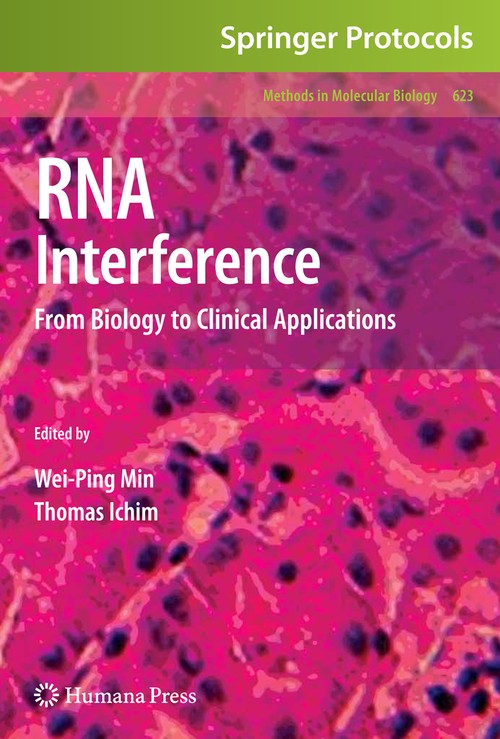 RNA Interference by Wei-Ping Min ISBN 9781493961344