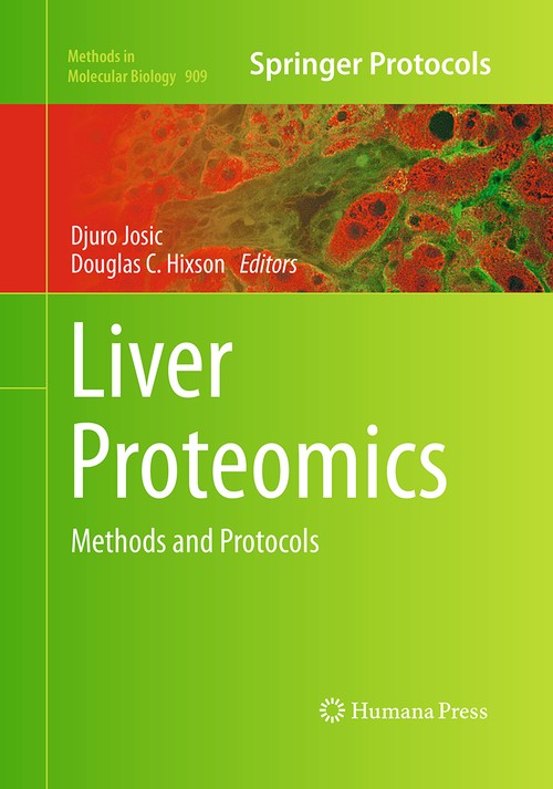 Liver Proteomics by Djuro Josic ISBN 9781493962143