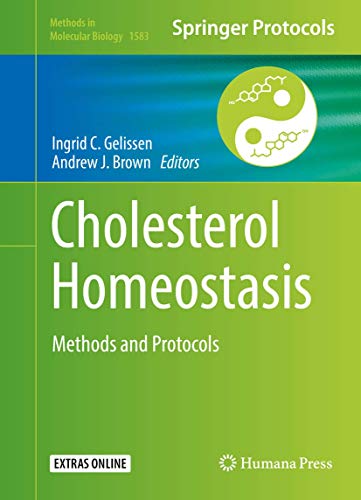 Cholesterol Homeostasis by Ingrid C Gelissen ISBN 9781493968732