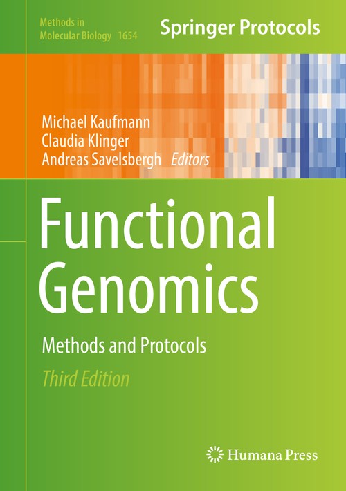 Functional Genomics by Michael Kaufmann ISBN 9781493972302