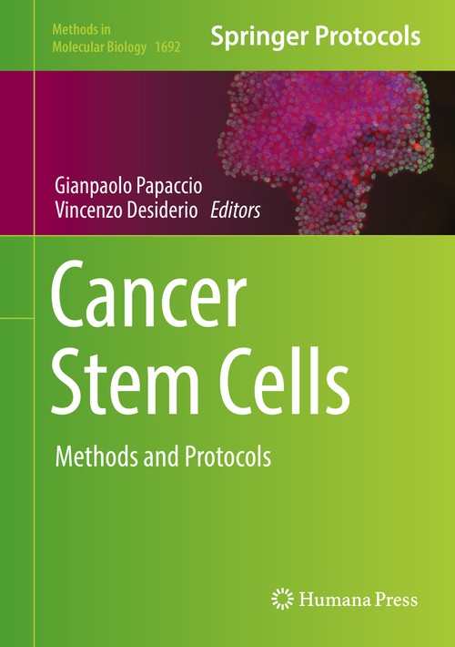 Cancer Stem Cells by Gianpaolo Papaccio ISBN 9781493974009