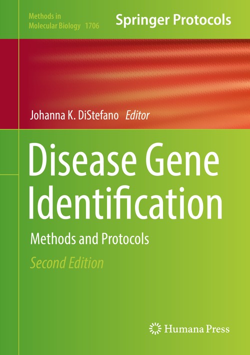 Disease Gene Identification by Johanna K Distefano ISBN 9781493974702