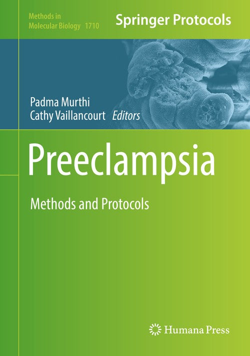 Preeclampsia by Padma Murthi ISBN 9781493974979