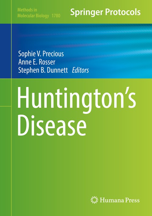 Huntington's Disease by Sophie V Precious ISBN 9781493978243