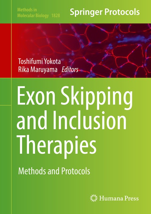 Exon Skipping and Inclusion Therapies by Toshifumi Yokota ISBN 9781493986507