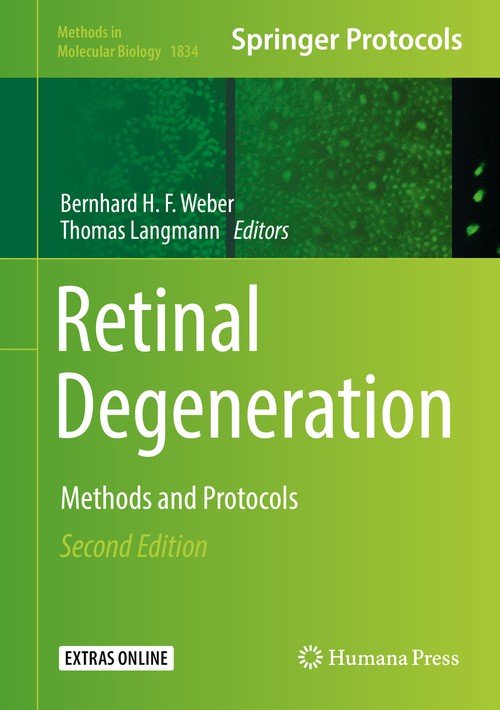 Retinal Degeneration by Bernhard H F Weber ISBN 9781493986682