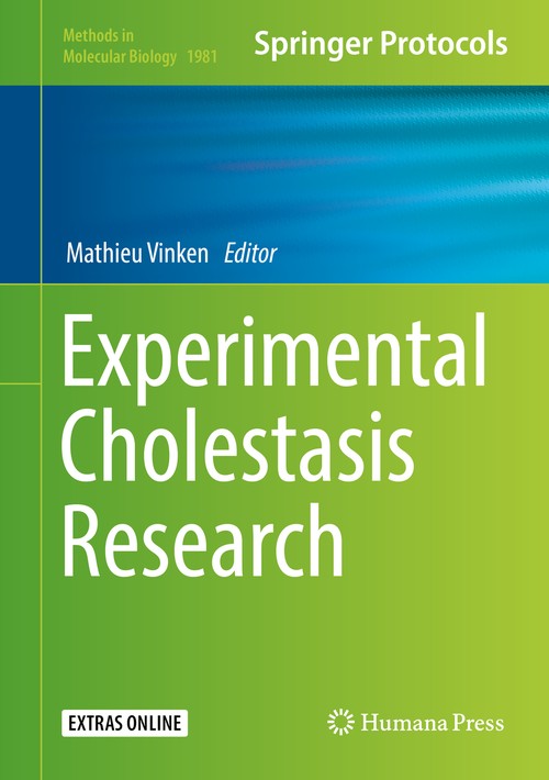 Experimental Cholestasis Research by Mathieu Vinken ISBN 9781493994199