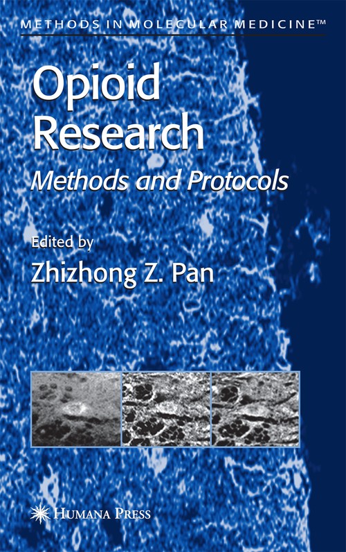Opioid Research by Zhizhong Z Pan 9781588290595