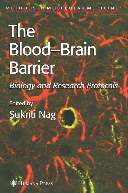 Blood'Brain Barrier by Sukriti Nag ISBN 9781588290731