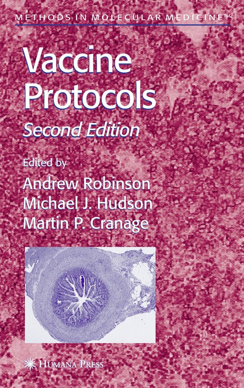 Vaccine Protocols by Andrew P Robinson 9781588291400