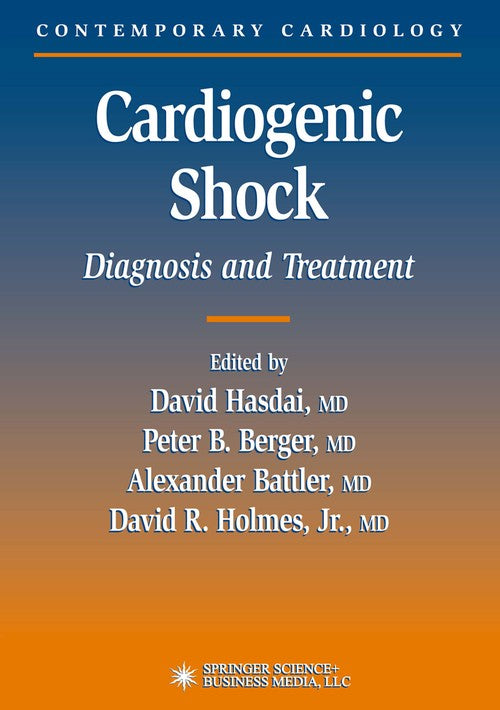 Cardiogenic Shock by David Hasdai ISBN 9781617373121