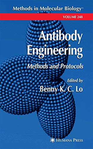 Antibody Engineering by Benny K C Lo ISBN 9781617373527