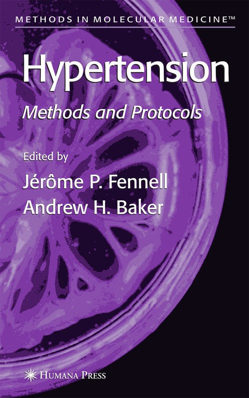 Hypertension by Andrew Baker ISBN 9781617374937