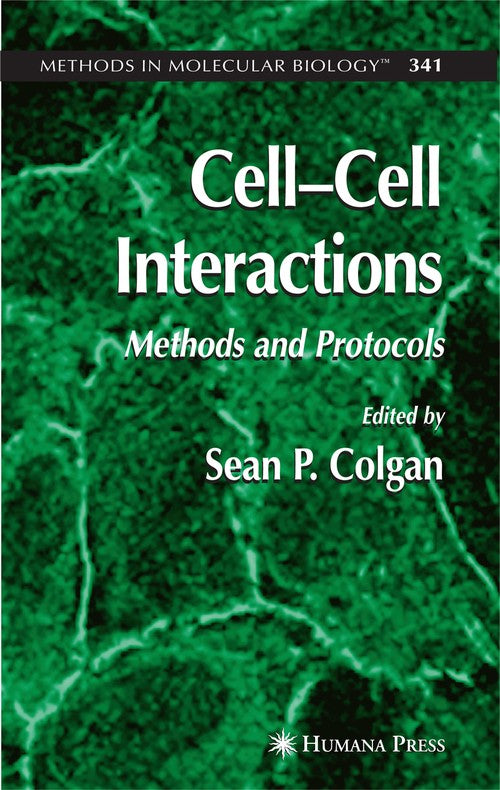 Cell'Cell Interactions by Sean P Colgan ISBN 9781617376184