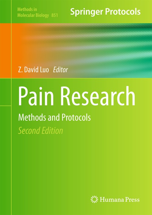 Pain Research by Z David Luo ISBN 9781617795602