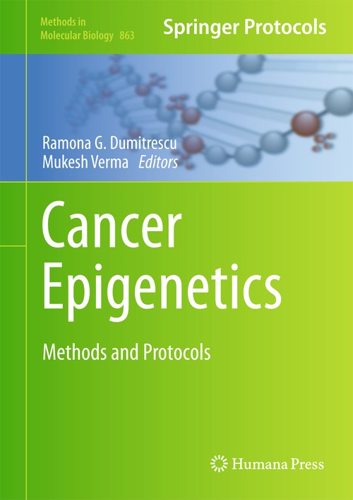Cancer Epigenetics by Ramona G Dumitrescu ISBN 9781617796111