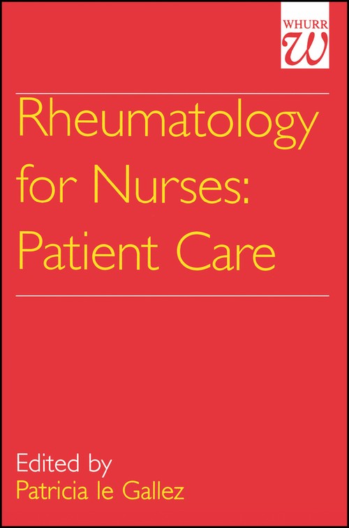 Rheumatology for Nurses by Patricia Le Gallez ISBN 9781861560322
