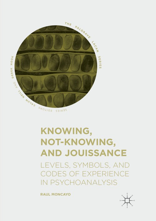 Knowing, Not-Knowing, and Jouissance by Raul Moncayo ISBN 9783030067694