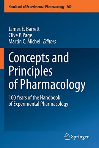 Concepts and Principles of Pharmacology by James E Barrett | ISBN-13 9783030353643