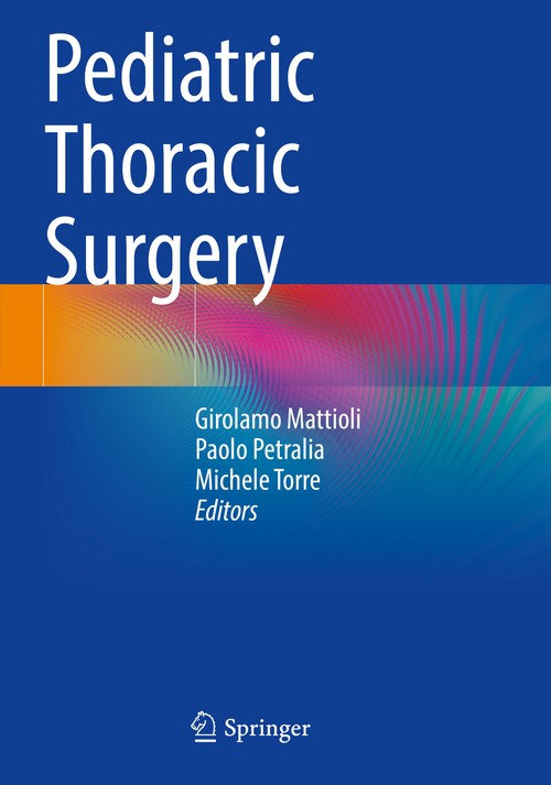 Pediatric Thoracic Surgery by Girolamo Mattioli ISBN 9783030746704
