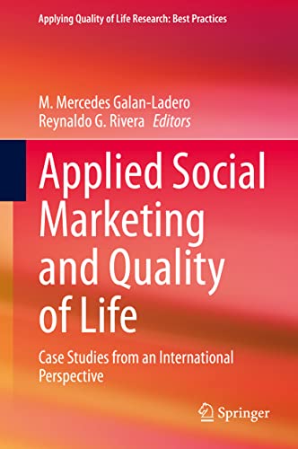 Applied Social Marketing and Quality of Life by M Mercedes Galan-Ladero ISBN 9783030832858