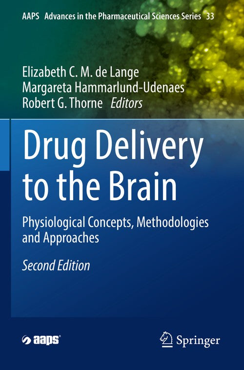 Drug Delivery to the Brain by Elizabeth Cm De Lange ISBN 9783030887759