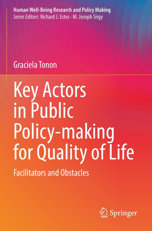 Key Actors in Public Policy-making for Quality of Life by Graciela Tonon ISBN 9783030904692