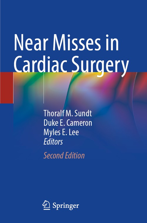 Near Misses in Cardiac Surgery by Thoralf M Sundt ISBN 9783030927523