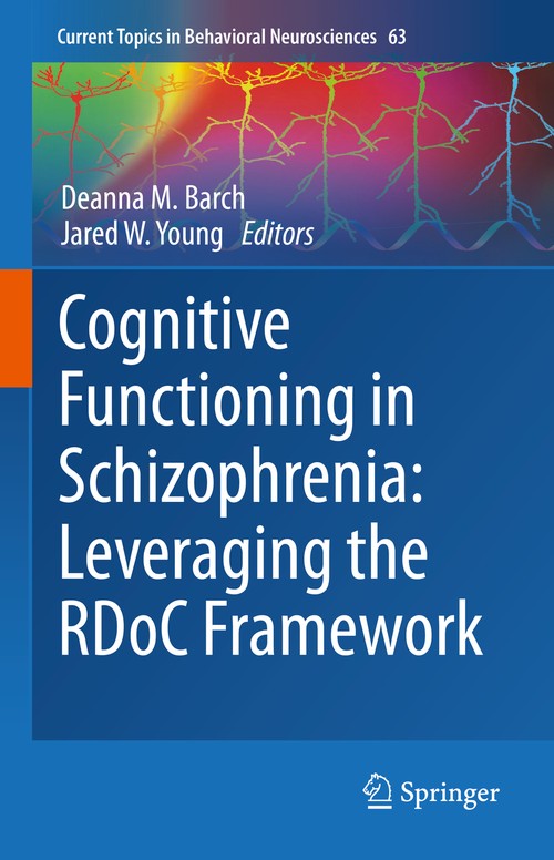 Cognitive Functioning in Schizophrenia: Leveraging the RDoC Framework by Deanna M Barch ISBN 9783031264405