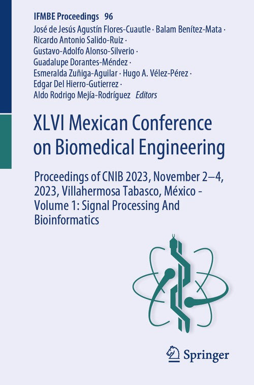 XLVI Mexican Conference on Biomedical Engineering by Ricardo Salidoruiz ISBN 9783031469329