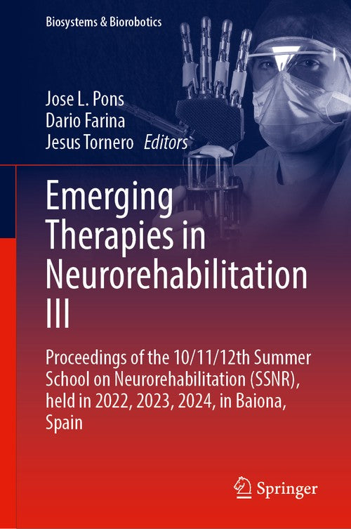Emerging Therapies in Neurorehabilitation III by Jose L Pons ISBN 9783031849992