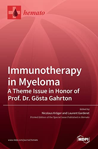 Immunotherapy in Myeloma by Laurent Garderet ISBN 9783036529066