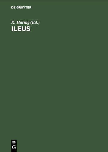 Ileus by R Hring ISBN 9783110105230