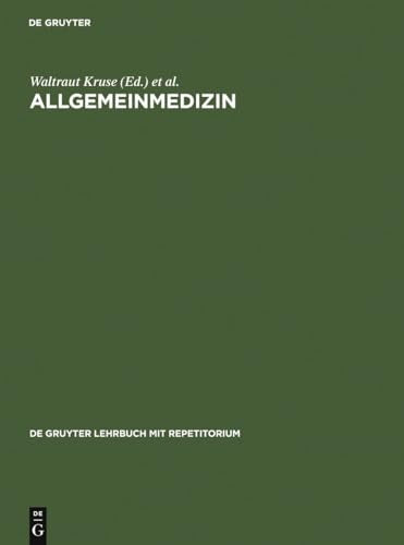 Allgemeinmedizin by Waltraut Kruse ISBN 9783110122190