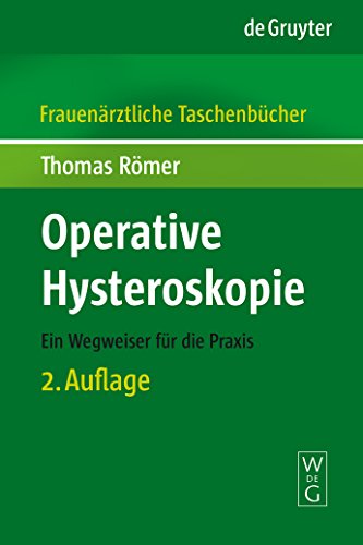 Operative Hysteroskopie by Thomas Rmer ISBN 9783110190625